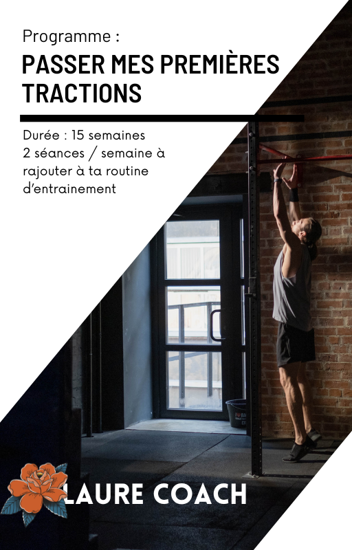 E-book Tractions Programme entrainement ^passer mes premières tractions